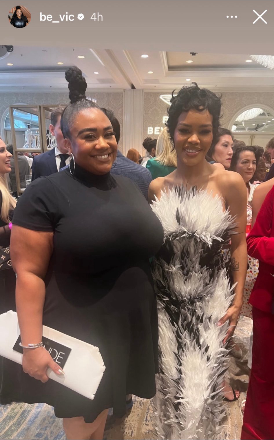 @be_vic with Teyana Taylor
